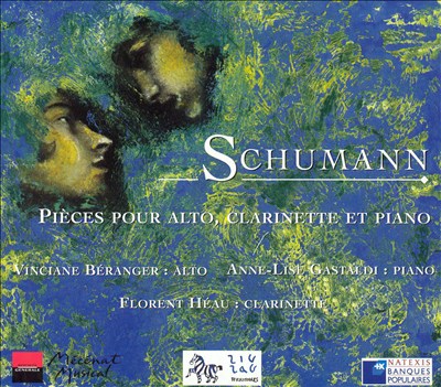 Schumann: Pièces pour alto, clarinette et piano