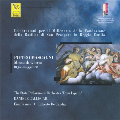 Messa di gloria, for voice in F major