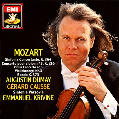 Mozart: Sinfonia Concertante; Violin Concerto No. 3