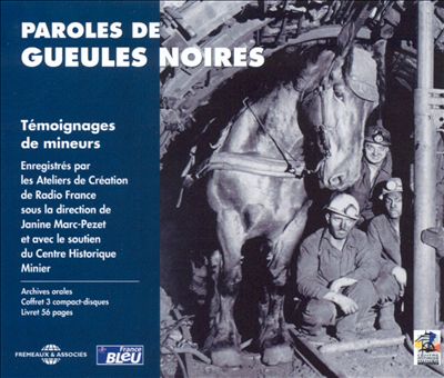 Paroles de Gueules Noires: Testimonies of French Music