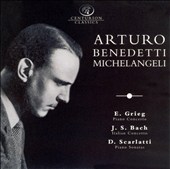 Michelangeli Plays Grieg, Bach, Scarlatti