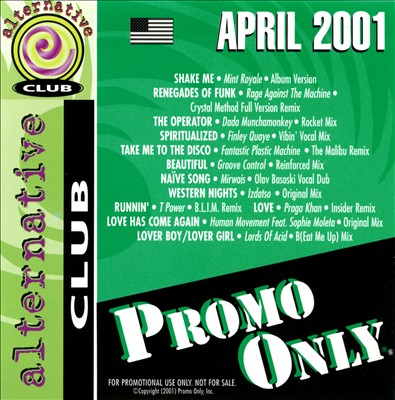 Promo Only: Alternative Club (April 2001)