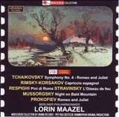 Tchaikovsky: Symphony No. 4 in F minor; Rimsky-Korsakov: Capriccio Espagnol; Respighi: Pines Rome