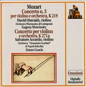 Mozart: Violin Concerto No. 5; Violin Concerto in D major (attrib.)
