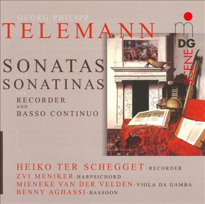 Sonata for recorder & continuo in C major (GMM No. 56), TWV 41:C2