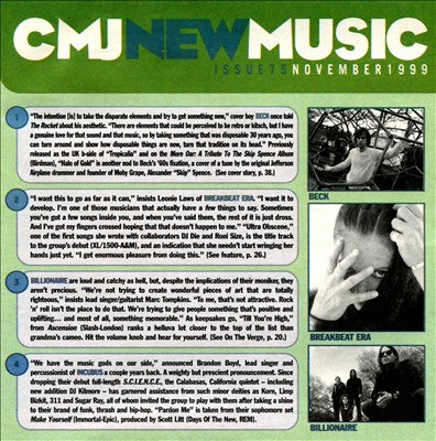 CMJ New Music, Vol. 75