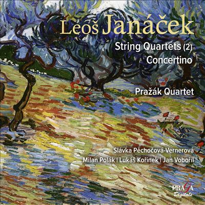 Janácek: String Quartets (2); Concertino
