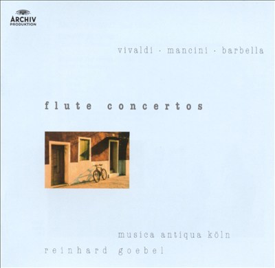Chamber Concerto, for flute, 2 violins & continuo in D major, RV 89 (authorship uncertain)