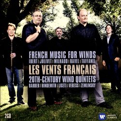 last ned album Les Vents Français - French Music For Winds 20th century Wind Quintets