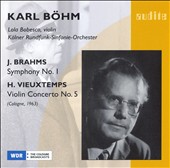 Brahms: Symphony No. 1; Vieuxtemps: Violin Concerto No. 5