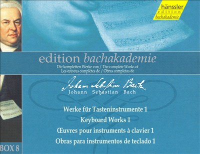 Bach: Keyboard Works 1, Box 8 [Box Set]