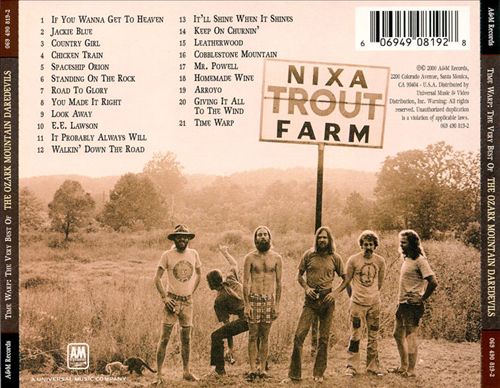 OZARK MOUNTAIN DAREDEVILS - TIME WARP: THE VERY BEST OF OZARK MOUNTAIN DAREDEVIL - Foto 1 di 1