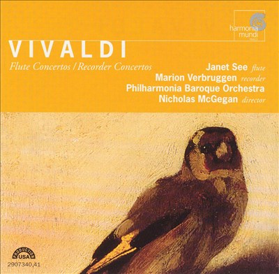 Vivaldi: Flute Concetos; Recorder Concertos
