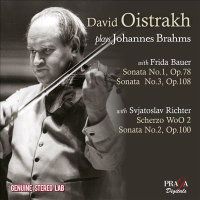 David Oistrakh plays Johannes Brahms