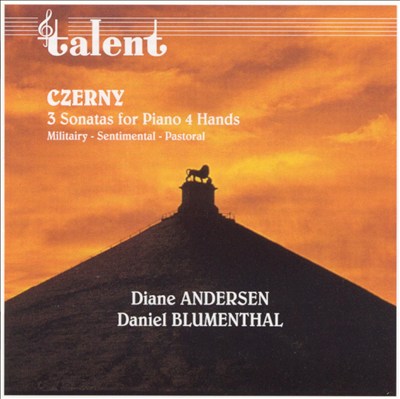 Czerny: Three Sonatas for Piano Four Hands