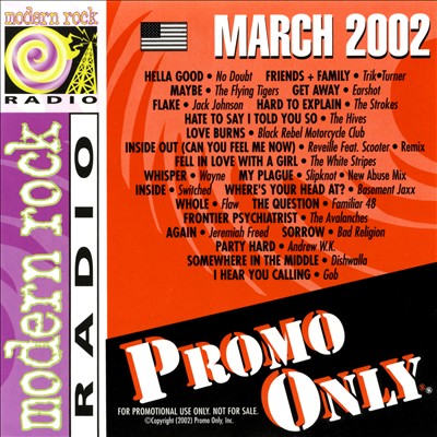 Promo Only: Modern Rock (March 2002)