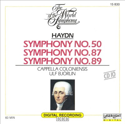 Haydn: Symphonies Nos. 50, 87, 89