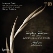 Vaughan Williams: Flos Campi; Suite for Viola; McEwen: Viola Concerto