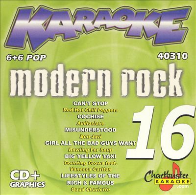 Chartbuster Karaoke: Modern Rock, Vol. 16