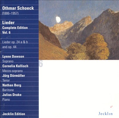 Lieder nach Gedichten von Hermann Hesse, song cycle (10) for voice & piano, Op. 44