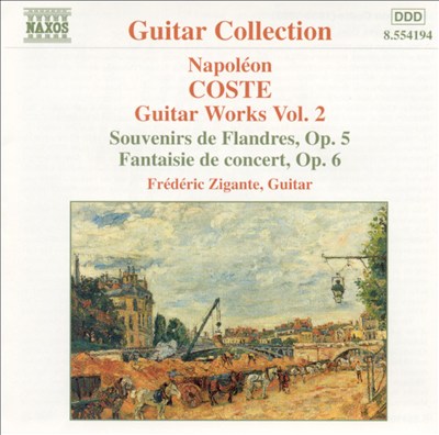Napoléon Coste: Guitar Works, Vol. 2