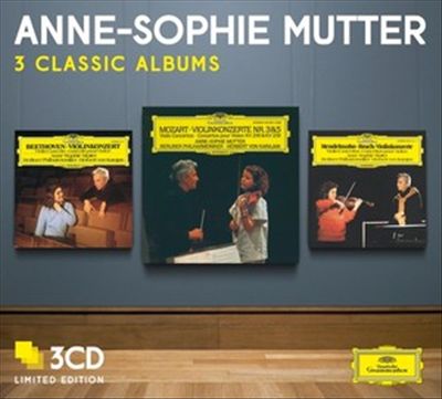 Anne Sophie Mutter: 3 Classic Albums [Limited Edition]