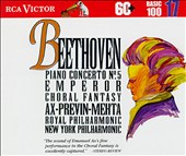 Beethoven: Piano Concerto No.5; Coriolan Overture; Choral Fantasy