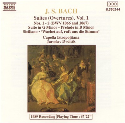 J.S. Bach: Suites (Overtures), Vol. 1
