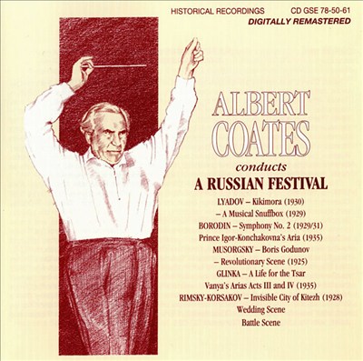 Albert Coates Conducts a Russian Festival