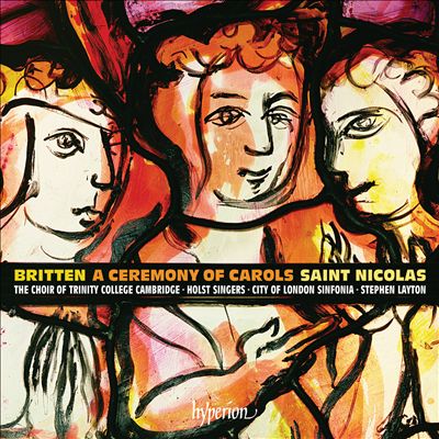A Ceremony of Carols, for treble voices (or chorus) & harp, Op. 28