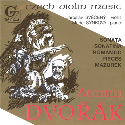 Romantic Pieces (4) for violin & piano, B. 150 (Op. 75) (rev. of Miniatures, B. 149)