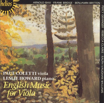 Lullaby, for viola & piano [1909]