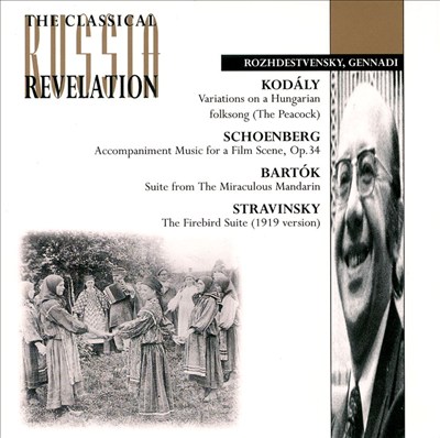 Stravinsky: L'oiseau de feu No2; Bartok: Miraculous Mandarin, pantomime Op19