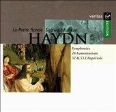 Haydn: Symphonies Nos. 26 "Lamentatione", 52, 53 "L'Impériale"