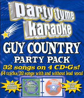 Party Tyme Karaoke: Guy Country Party Pack