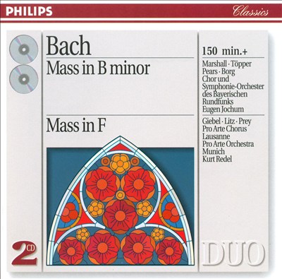 Mass for 3 voices, chorus, orchestra & continuo in F major, BWV 233 (BC E6)