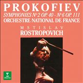 Prokofiev: Symphonies No. 2 Op. 40, No. 6 Op. 111