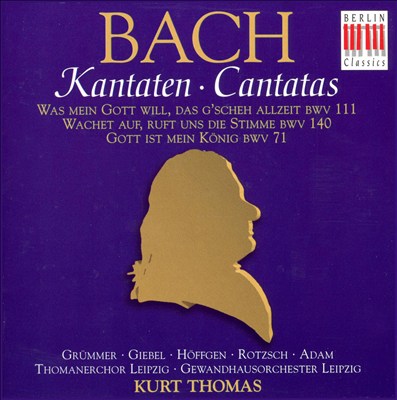 Cantata No. 140, "Wachet auf, ruft uns die Stimme," BWV 140 (BC A166)