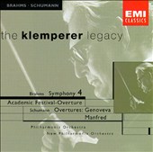 Brahms: Symphony No. 4; Academic Festival-Overture; Schumann: Overtures - Genoveva, Manfred