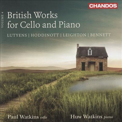 British Works for Cello and Piano, Vol. 4