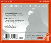 Arturo Benedetti Michelangeli Plays Beethoven, Chopin, Ravel