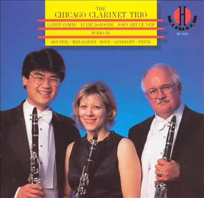 The Chicago Clarinet Trio Performs Bouffil, Mihalovici, Zonn, Sandroff, Prinz