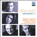 Brahms: Piano Quartets Nos. 1-3