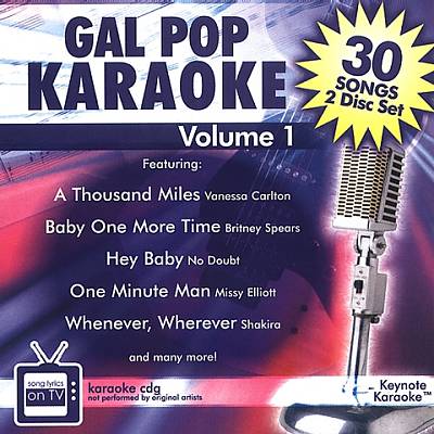 Gal Pop Karaoke, Vol. 1