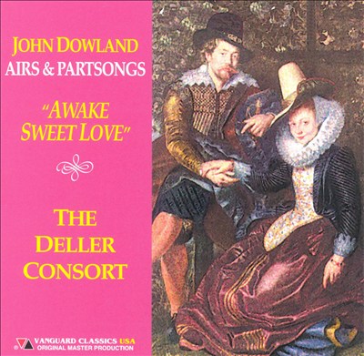 If my complaints could passions move, for 4 voices & lute (First Book of Songs)