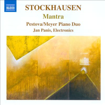 Mantra, for 2 pianos with percussion & electronics