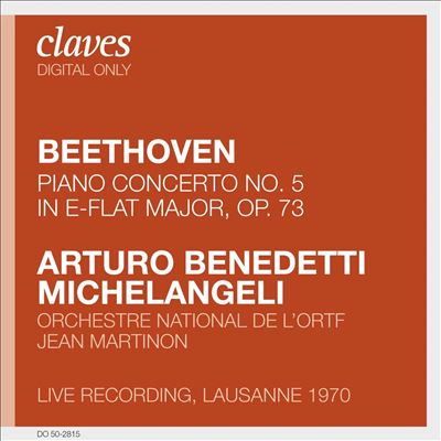 Beethoven: Piano Concerto No. 5 in E flat major, Op. 73
