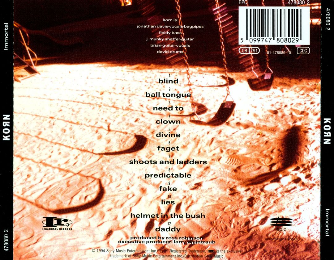 KORN NEW CD - Afbeelding 1 van 1