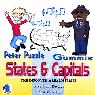 Discover & Learn: States & Capitals Featuring Peter Puzzle & Gummie