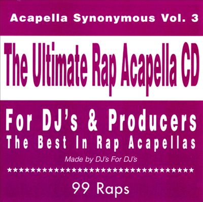 Acapella Synonymous, Vol. 3: Ultimate Acapella